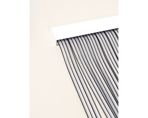 Kwastengordijn met bevestigingsrail