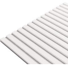Panelen met messing en groef verbinding