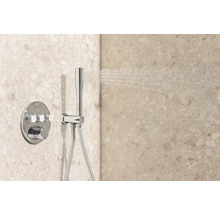 Opbouw douchethermostaat met handdouche en doucheslang voor wand