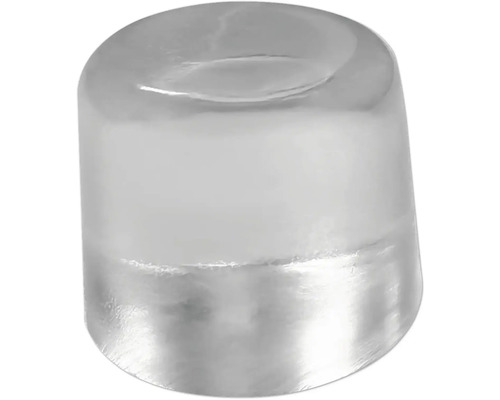 Transparante deurstopper