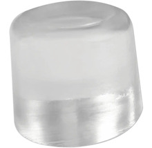 Meubelpoot van transparant kunststof