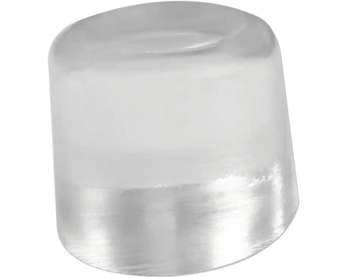 Meubelpoot van transparant kunststof