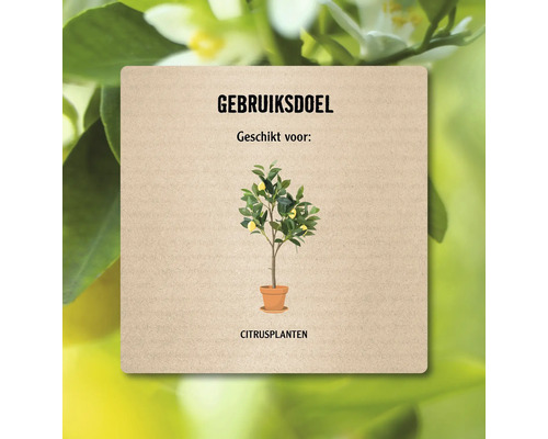 Gebruiksdoel: Geschikt voor citrusplanten