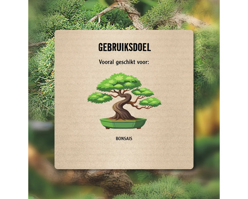 Gebruiksdoel: Vooral geschikt voor bonsais