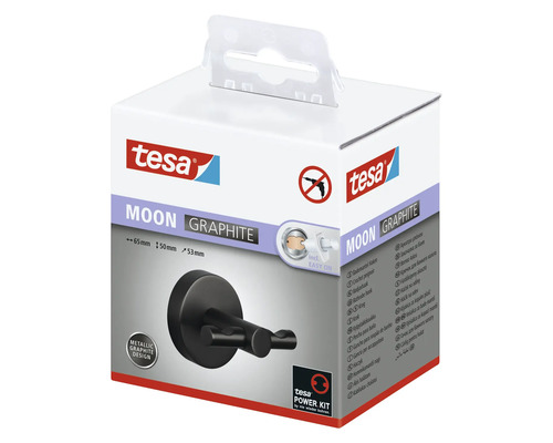 Tesa Moon Graphite badjas haak verpakking