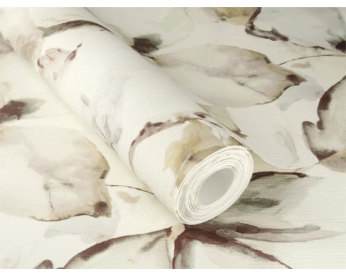 Behangrol met bloemmotief