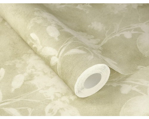 Behangrol met plantenpatroon