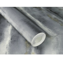 Rol behang met abstract patroon in grijstinten