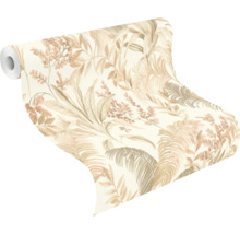 Behangrol met plantenmotief