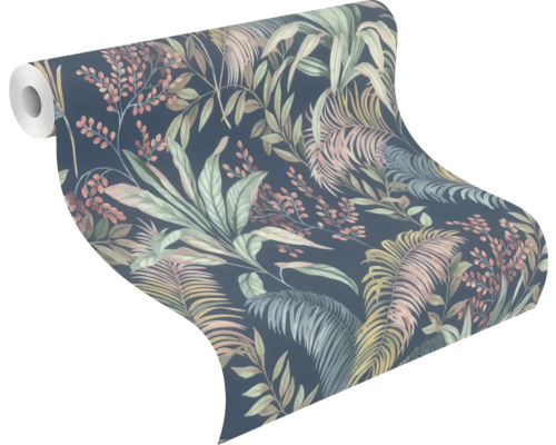 Behangrol met bloemmotief