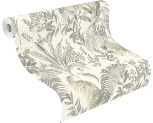 Behangrol met plantenmotief