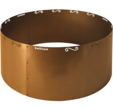 Bellissa metalen plantenbak met ornamenten