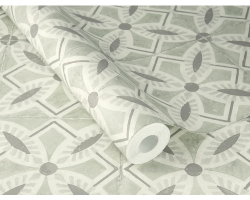 Rol vinylbehang met tegelpatroon