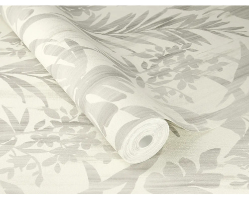 Behangrol met bladerpatroon
