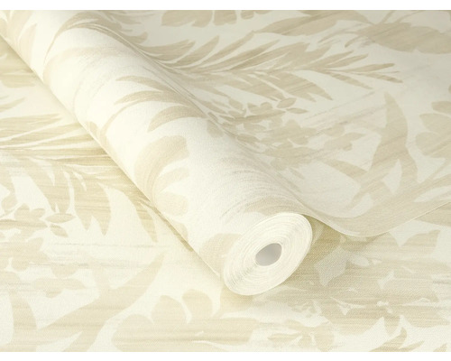 Rol behang met plantenmotief