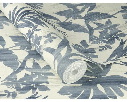 Rol vliesbehang met plantenmotief