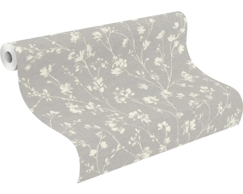 Rol behang met bloemmotief