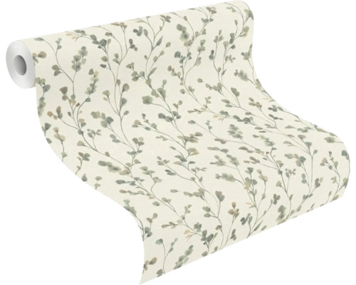 Rol behang met bloemmotief