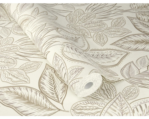 Rol behang met bloemmotief