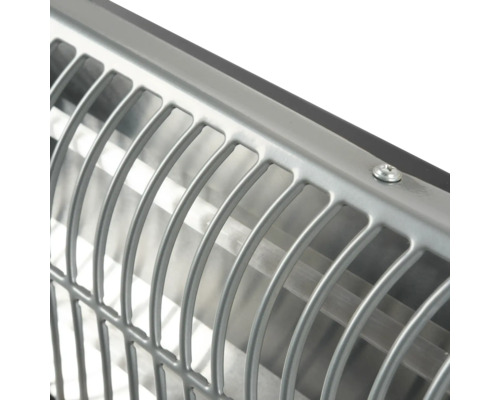 Detailopname van een kachelrooster