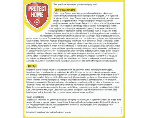 Informatie over Protect Home ongediertebestrijdingsproducten