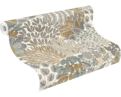 Rol behang met bloemmotief