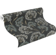 Rol behang met bloemdecoratie