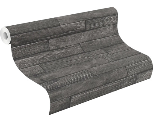 Behangrol met houten plankenpatroon