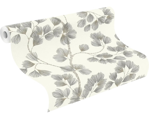 Behangrol met bloemmotief