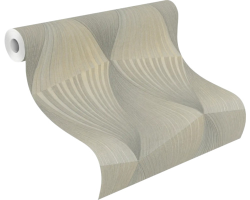 Rol behang met streepjesmotief