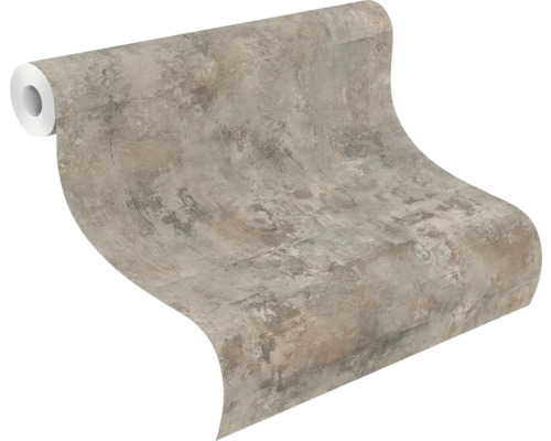 Rol behang met steenmotief