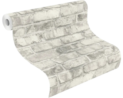 Behangrol met baksteenpatroon