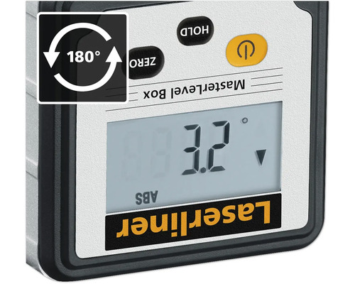 Laserliner Master Level Box met 180 graden draaiing