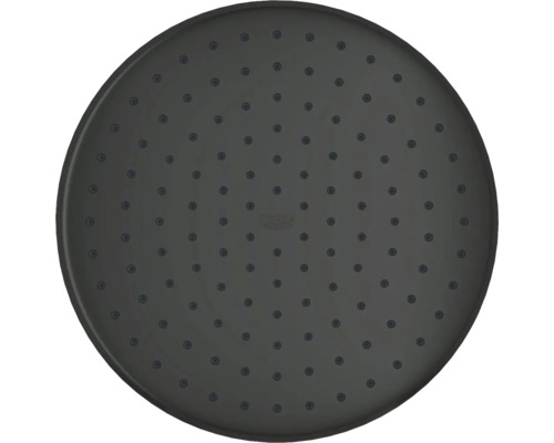 Ronde douchekop van bovenaf