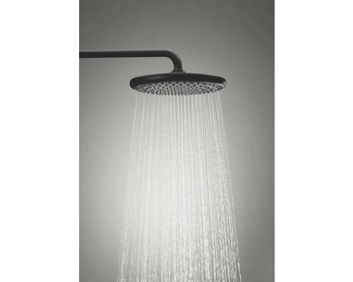 Regendouche met waterstraal