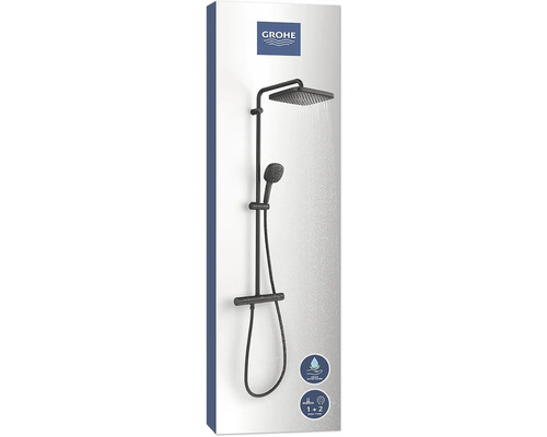 Grohe douchesysteem met hoofddouche, handdouche en thermostaat