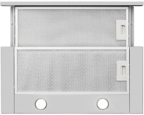 Afzuigkap met twee filters en twee lampen