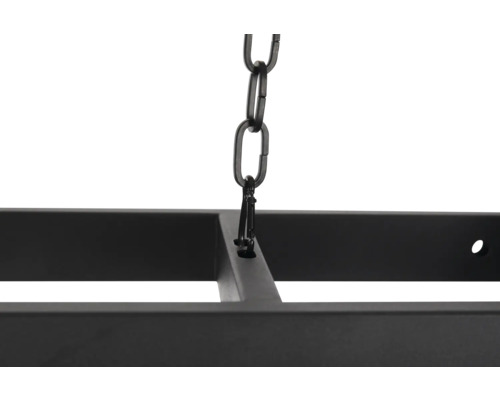 Hangende grillroosters met kettingophanging