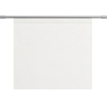 Wit zijdelings oprolbaar rolgordijn met trekkoord