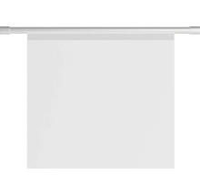 Wit zijdelings trekrolgordijn met trekkoord