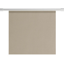 Beige stoffen rolgordijnen voor ramen met montagestrip