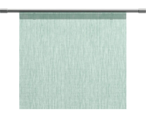 Textielpaneelgordijn met paneelwagen en verzwaringsprofiel