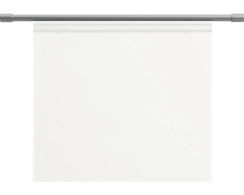 Wit scherm aan een grijze stang