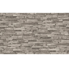 Behang met steenmotief