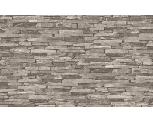 Behang met steenmotief