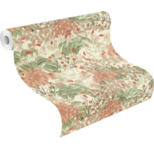 Behangrol met plantenmotief