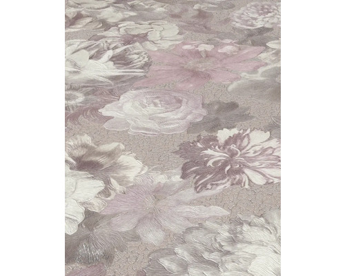 Behang met bloemmotief