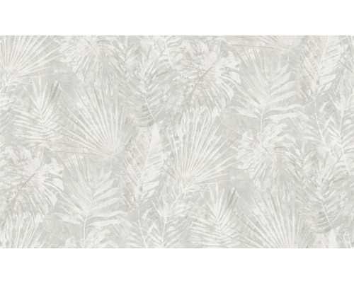 Behang met bladerpatroon