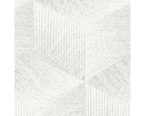 Close-up van een wit vinylbehang met fijne structuur