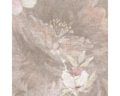 Behang met bloemmotief